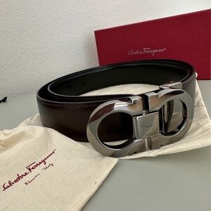 Ferragamo Reversible Leather Belt